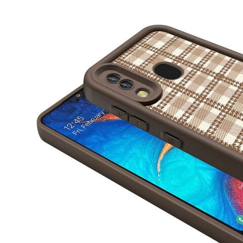 Galaxy A30 Kılıf Kamera Korumalı Baskılı Arka Yüzey Patinda Klas Kapak