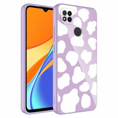 Xiaomi Redmi 9C Kılıf Kamera Korumalı Desenli Sert Silikon Patinda Epoksi Kapak