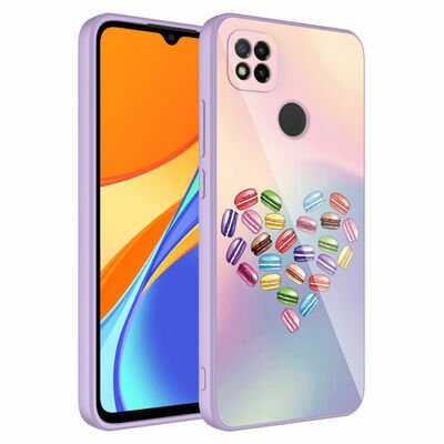 Xiaomi Redmi 9C Kılıf Kamera Korumalı Desenli Sert Silikon Patinda Epoksi Kapak