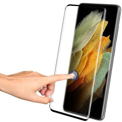 Galaxy S23 Ultra Patinda Full Glue Kind Dias Cam Ekran Koruyucu