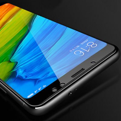 Xiaomi Redmi Note 5 Pro Patinda Kenarları Kırılmaya Dayanıklı Cam Ekran Koruyucu