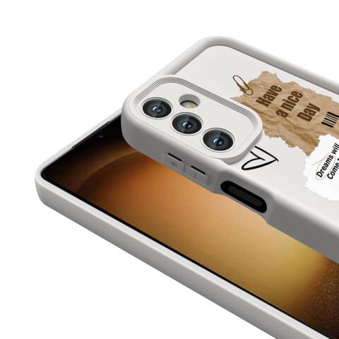 Galaxy A25 Kılıf Kamera Korumalı Baskılı Arka Yüzey Patinda Klas Kapak