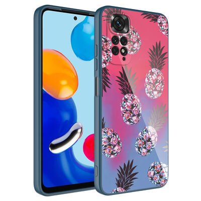 Xiaomi Redmi Note 11S Global Kılıf Kamera Korumalı Desenli Sert Silikon Patinda Epoksi Kapak