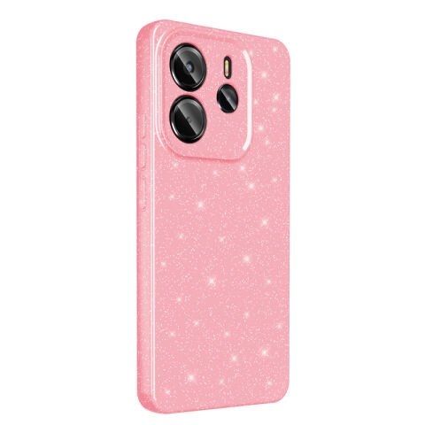 Xiaomi Redmi Note 14 5G Kılıf Kamera Korumalı Simli Lüks Patinda Koton Kapak