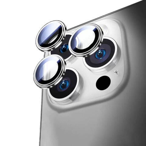 Apple iPhone 15 Pro ???Max Wiwu Lens Guard Metal Kamera Lens Koruyucu