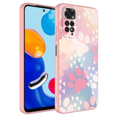 Xiaomi Redmi Note 11S Global Kılıf Kamera Korumalı Desenli Sert Silikon Patinda Epoksi Kapak