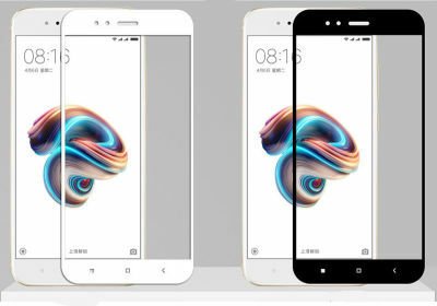 Xiaomi Mi 5x Patinda Kenarları Kırılmaya Dayanıklı Cam Ekran Koruyucu
