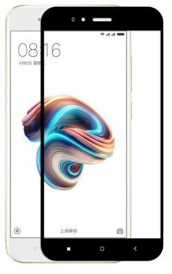 Xiaomi Mi 5x Patinda Kenarları Kırılmaya Dayanıklı Cam Ekran Koruyucu