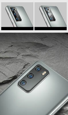 Huawei P40 Patinda Kamera Lens Koruyucu Cam Filmi