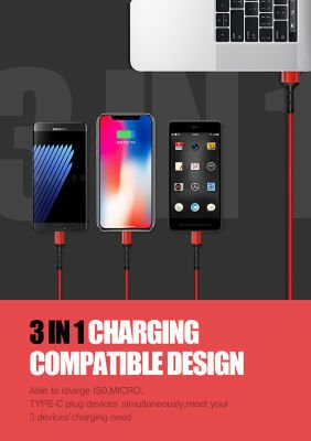Patinda LC93 3 in 1 Usb Kablo