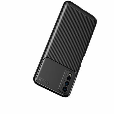 Vivo Y20 Kılıf Patinda Negro Silikon Kapak