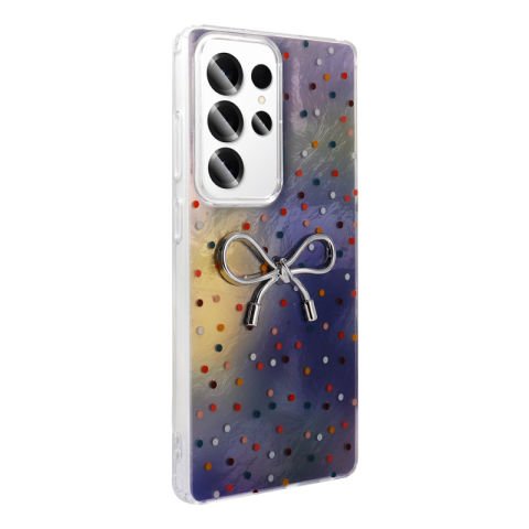 Galaxy S23 Ultra Kılıf Kamera Korumalı Figürlü Patinda Ponti Silikon Kapak