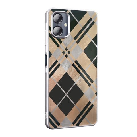 Galaxy A06 Kılıf Desenli Patinda Mep Kapak