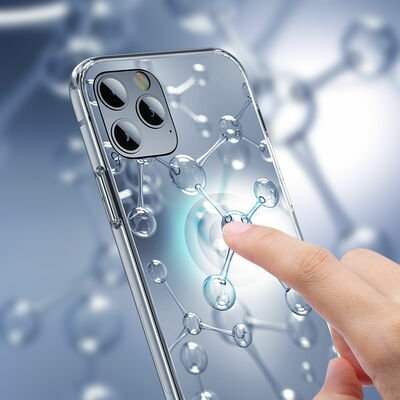 Apple iPhone 13 Pro Max Kılıf Benks Magic Crystal Clear Glass Kapak