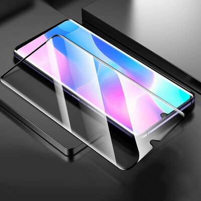 Xiaomi Mi Note 10 Lite Patinda Full Yapışkanlı Cam Ekran Koruyucu