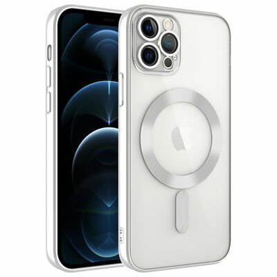 Apple iPhone 13 Pro Kılıf Kamera Korumalı Magsafe Wireless Şarj Özellikli Patinda Demre Kapak