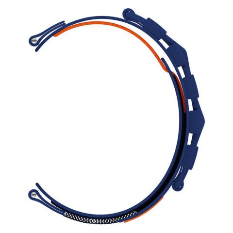Huawei GT2 46mm Patinda KRD-112 22mm Orbital Örgülü Halat Tasarımlı Naylon Kumaş Hasır Kordon