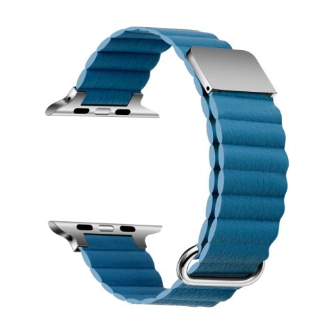 Apple Watch 7 41mm KRD-78 PU Deri Kordon Strap Kayış