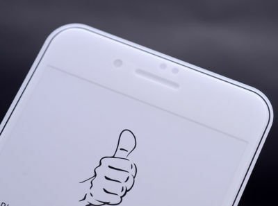 Apple iPhone 7 Plus Patinda Kenarları Kırılmaya Dayanıklı Cam Ekran Koruyucu