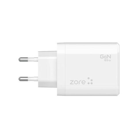 Patinda Always-01 GaN Tech Type-C PD4.0 USB-A QC3.0 Hızlı Şarj Özellikli Seyahat Şarj Başlığı 65W