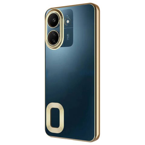 Xiaomi Poco C65 Kılıf Kamera Korumalı Logo Gösteren Patinda Omega Kapak