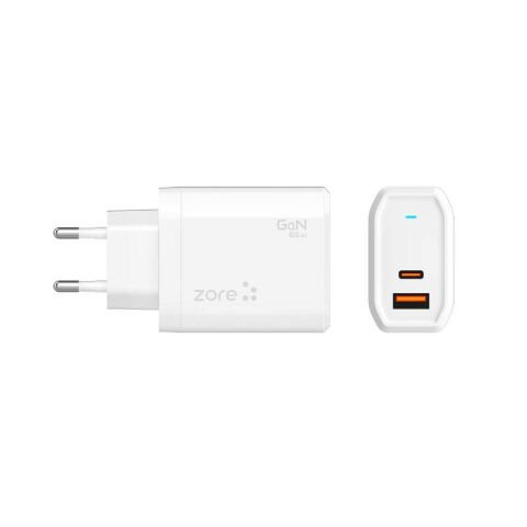 Patinda Always-01 GaN Tech Type-C PD4.0 USB-A QC3.0 Hızlı Şarj Özellikli Seyahat Şarj Başlığı 65W
