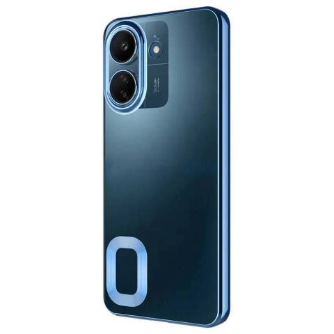 Xiaomi Poco C65 Kılıf Kamera Korumalı Logo Gösteren Patinda Omega Kapak