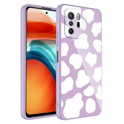 Xiaomi Redmi Note 10 Pro Kılıf Kamera Korumalı Desenli Sert Silikon Patinda Epoksi Kapak