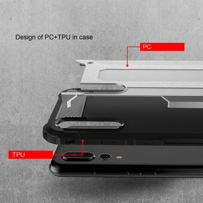 Huawei P20 Pro Kılıf Patinda Crash Silikon Kapak