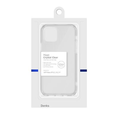 Apple iPhone 13 Pro Kılıf Benks Magic Crystal Clear Glass Kapak