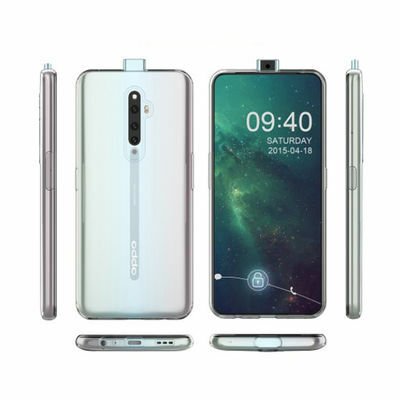Oppo Reno 2Z Kılıf Patinda Süper Silikon Kapak