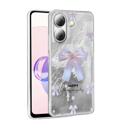 Xiaomi Poco C65 Kılıf Desenli Patinda Mep Kapak
