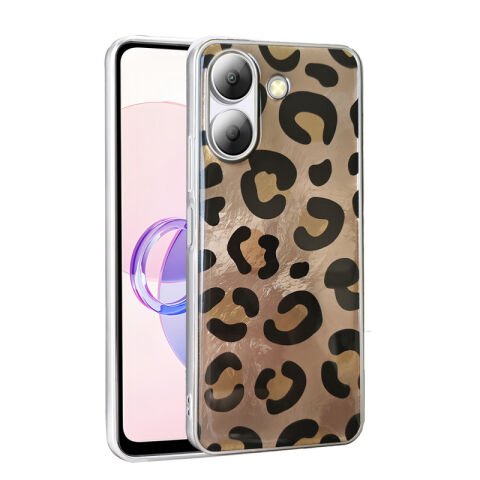 Xiaomi Poco C65 Kılıf Desenli Patinda Mep Kapak