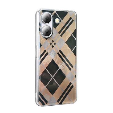 Xiaomi Poco C65 Kılıf Desenli Patinda Mep Kapak