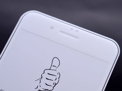 Apple iPhone 7 Patinda Kenarları Kırılmaya Dayanıklı Cam Ekran Koruyucu