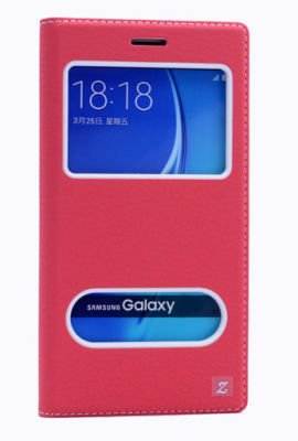 Galaxy J7 2016 Kılıf Patinda Dolce Kapaklı Kılıf