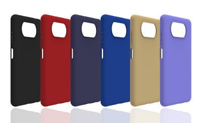 Xiaomi Poco X3 Kılıf Patinda Biye Silikon