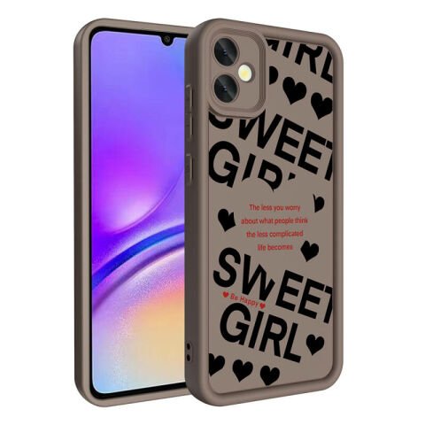 Galaxy A05 Kılıf Kamera Korumalı Baskılı Arka Yüzey Patinda Klas Kapak