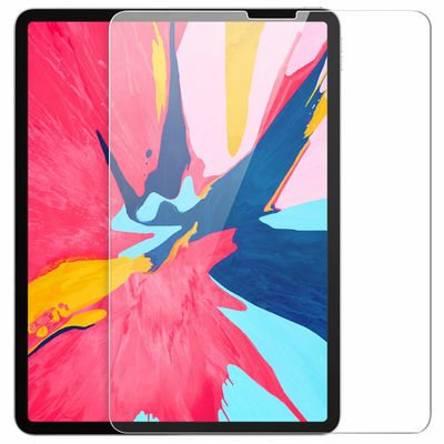 Apple iPad Pro 12.9 2021 (5.Nesil) Patinda Temperli Cam Ekran Koruyucu Şeffaf