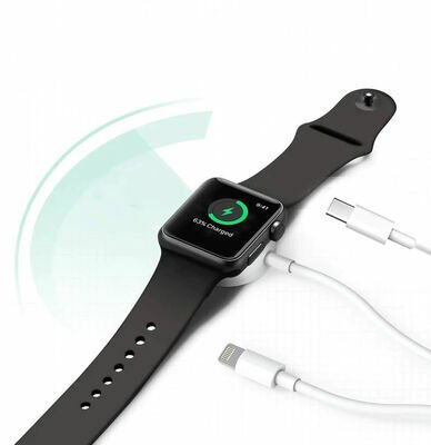 Patinda Akıllı Saat 3 in 1 Lightning-Type-C-Wireless USB Şarj Kablosu