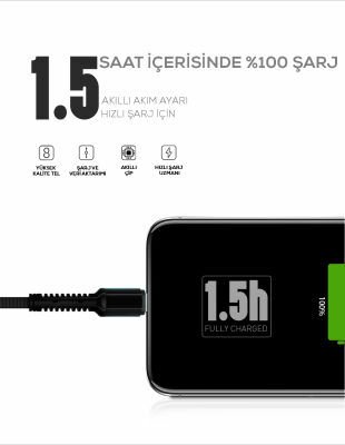 Patinda LS63 Lightning Usb Kablo