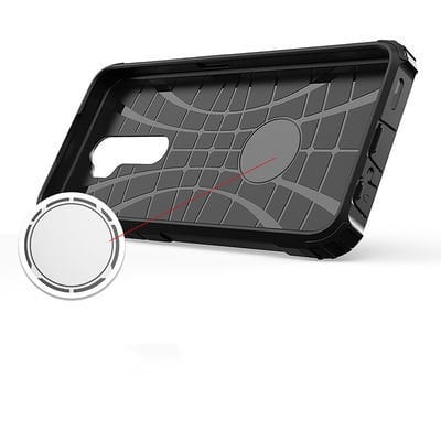 Oppo A9 2020 Kılıf Patinda Crash Silikon Kapak