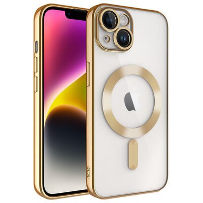 Apple iPhone 13 Kılıf Kamera Korumalı Magsafe Wireless Şarj Özellikli Patinda Demre Kapak