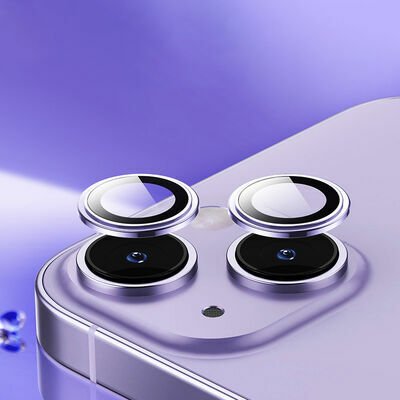 Apple iPhone 14 Plus Wiwu Lens Guard Metal Kamera Lens Koruyucu