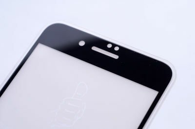 Apple iPhone 6 Patinda Kenarları Kırılmaya Dayanıklı Cam Ekran Koruyucu
