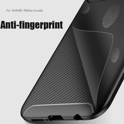 Huawei P20 Lite Kılıf Patinda Negro Silikon Kapak