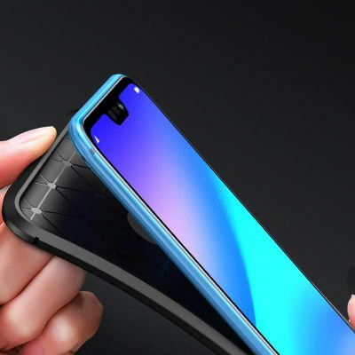 Huawei P20 Lite Kılıf Patinda Negro Silikon Kapak