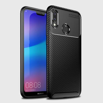 Huawei P20 Lite Kılıf Patinda Negro Silikon Kapak