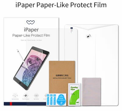 Apple iPad Pro 11 2021 (3.Nesil) ?Kağıt Hisli Wiwu iPaper Like Tablet Ekran Koruyucu