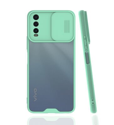 Vivo Y20 Kılıf Patinda Lensi Kapak